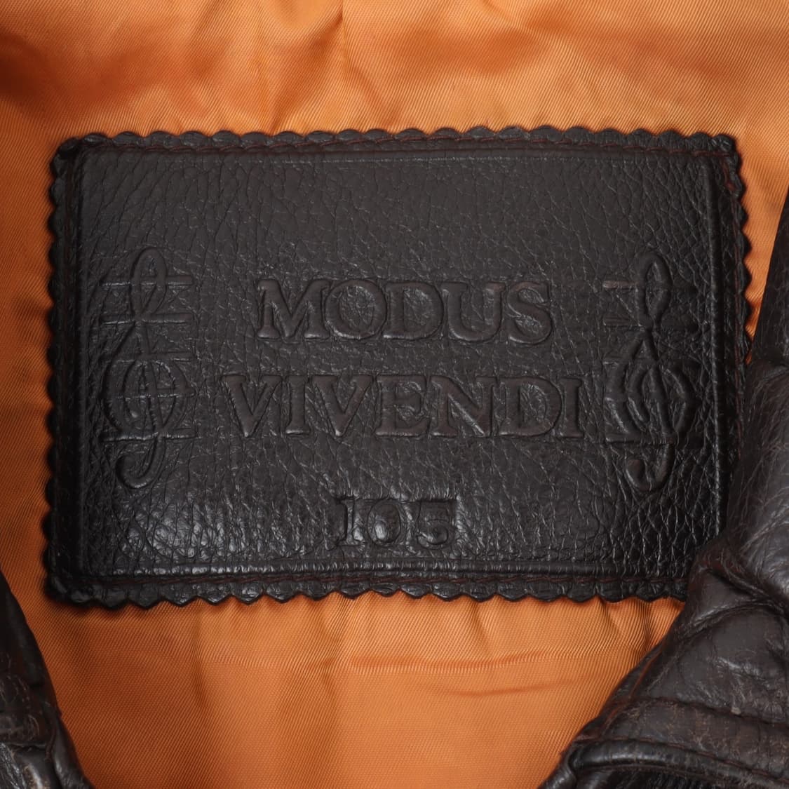 90s modus vivendi 빈티지 카우레더 자켓 상품이미지8