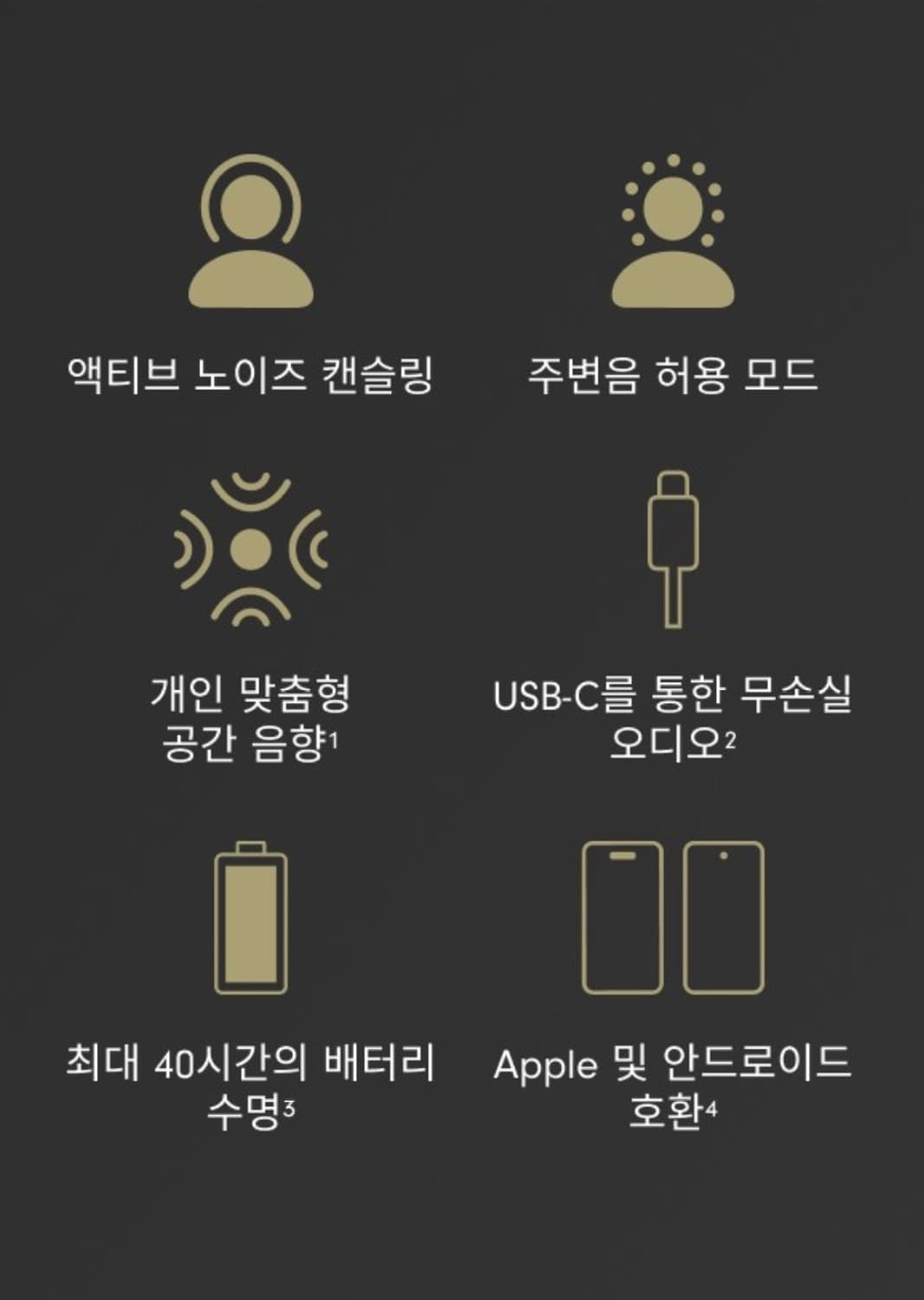 [새제품/미개봉/정품] 애플 비츠 스튜디오 프로 헤드폰 딥브라운 상품이미지6