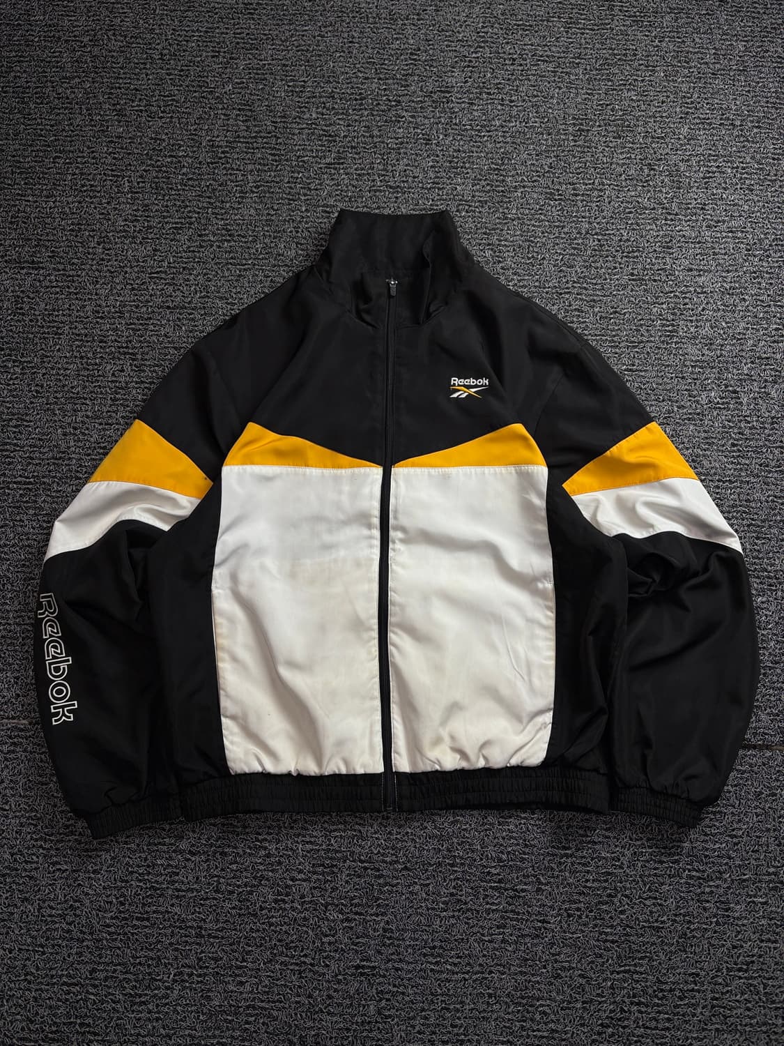 리복 빅로고 벡터 레트로 우븐 트랙자켓 1589 상품이미지2