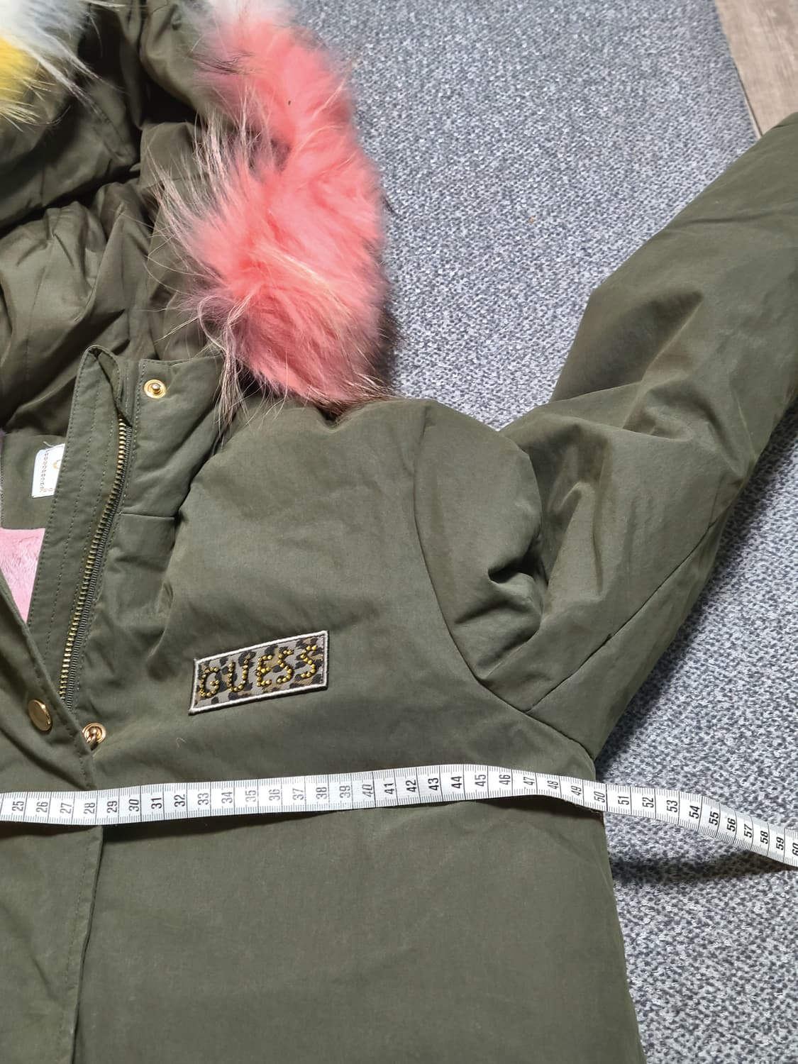 Guess 여아 덕다운  롱패딩 155  - 75 상품이미지3