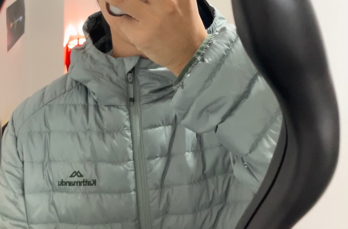 kathmandu 경량패딩 애플민트 상품이미지2