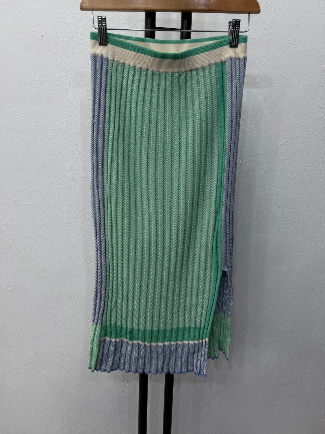 정품) 마인 한섬 니트 스커트 64F 상품이미지1