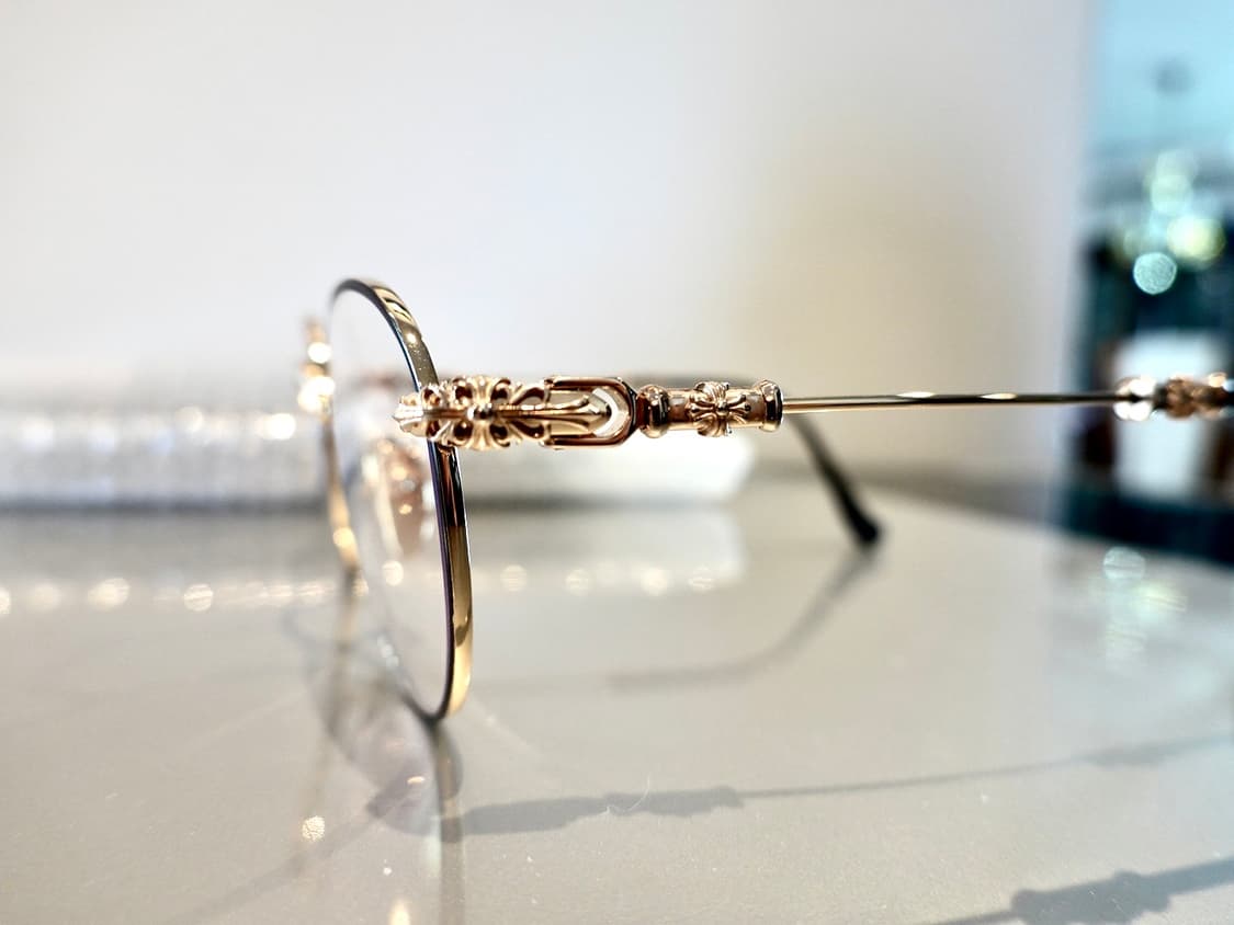 크롬하츠 부바A  맷블랙/골드 MBK/GP-P 안경 상품이미지5