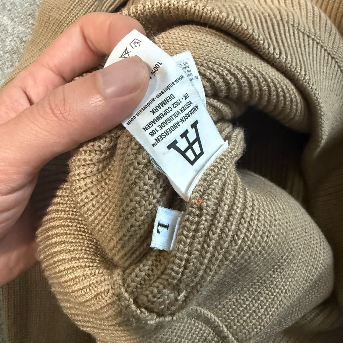 안데르센 스키퍼 L 극미중고 상품이미지5