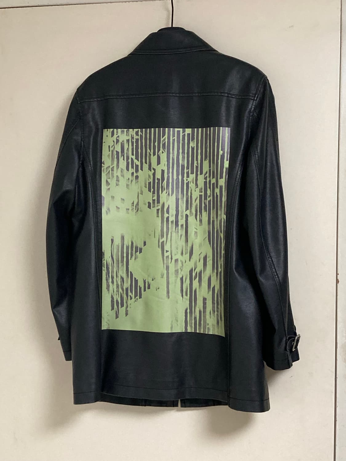ECO-LEATHER PRINT JACKET 상품이미지4