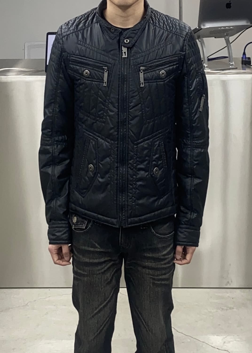 디젤 나일론 모터사이클 자켓 상품이미지2