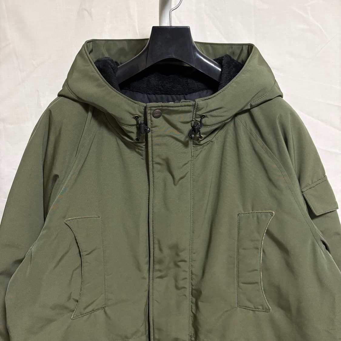 유니폼브릿지 덕다운 밀리터리 점퍼 / 카키, XL 상품이미지2