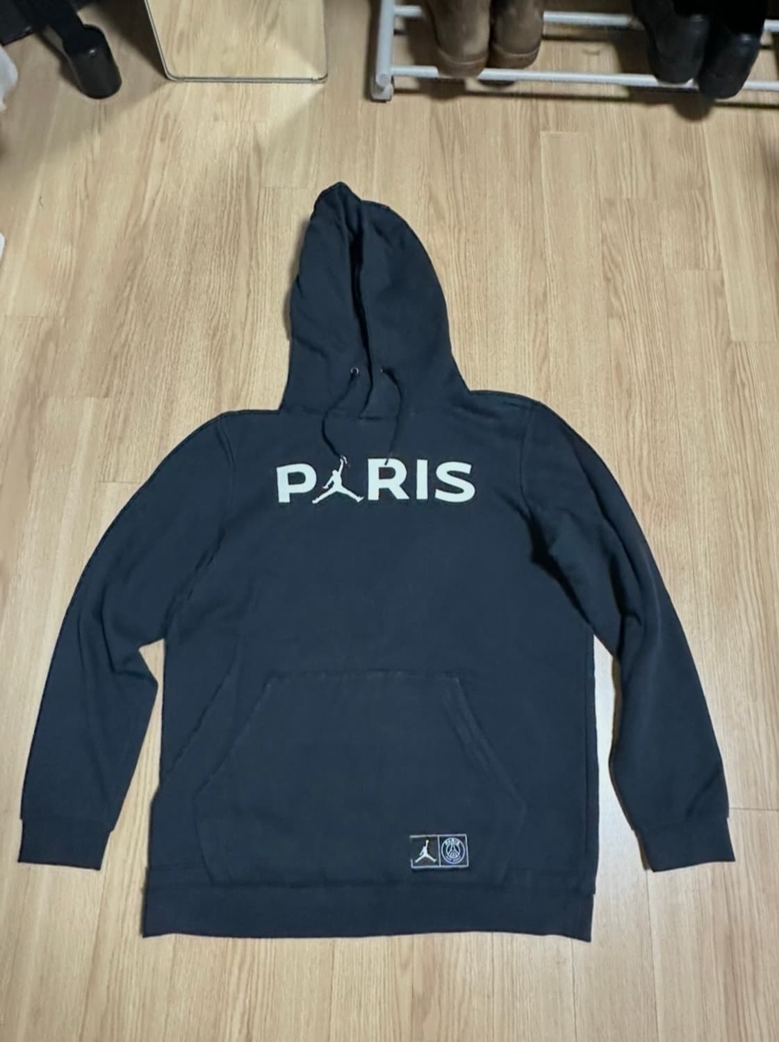 나이키 조던 x 파리(psg) 하의 후드티(블랙) L 상품이미지1