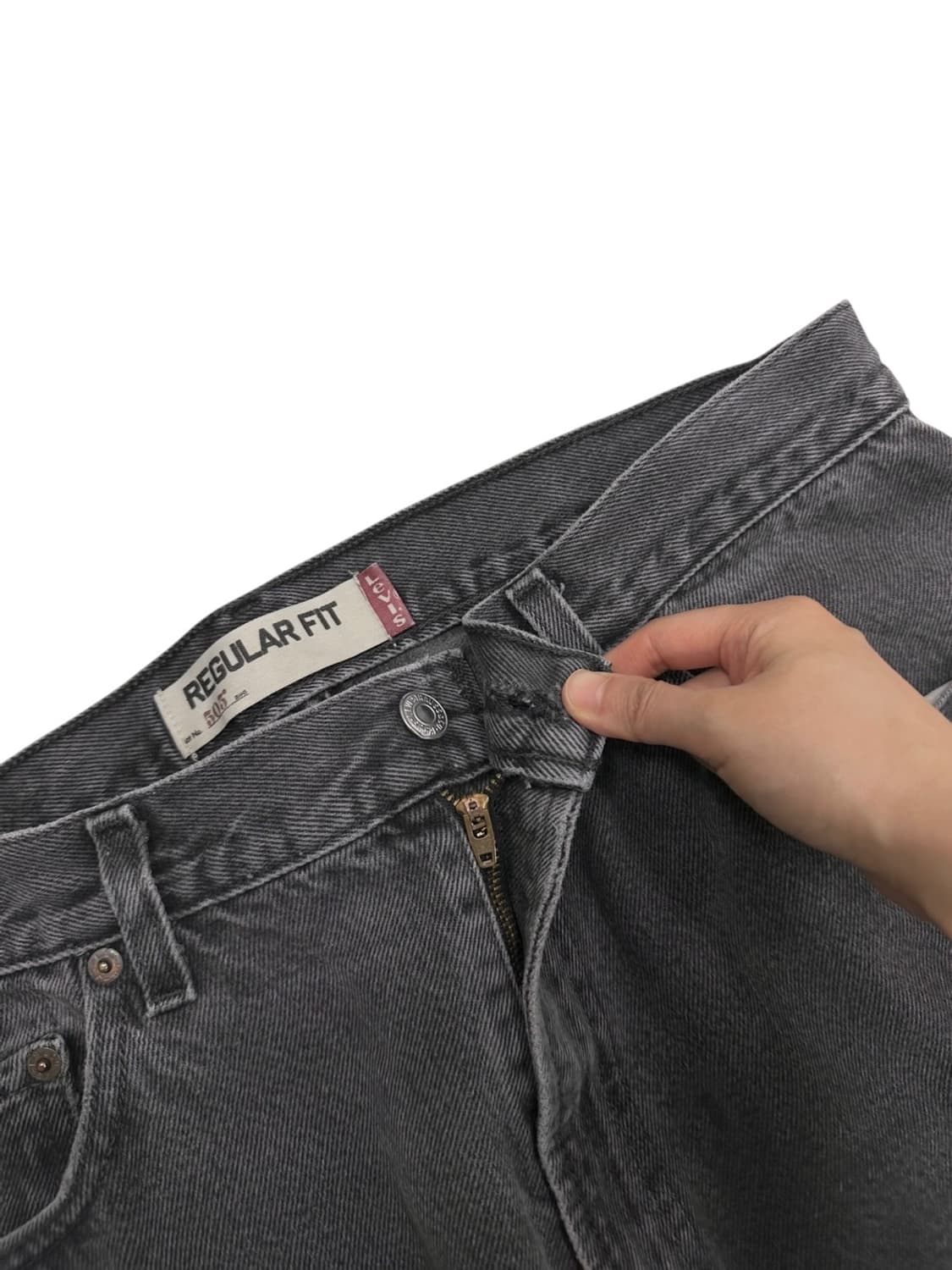00s 리바이스 505 그레이 데님팬츠 (36) 상품이미지3