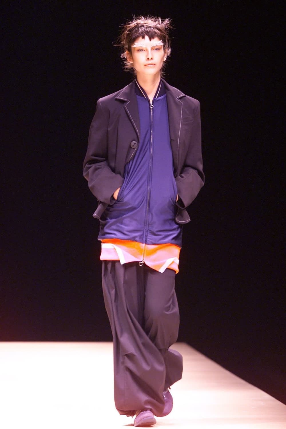 Yohji Yamamoto 2001AW 파리 컬렉션 져지 1사이즈 상품이미지1