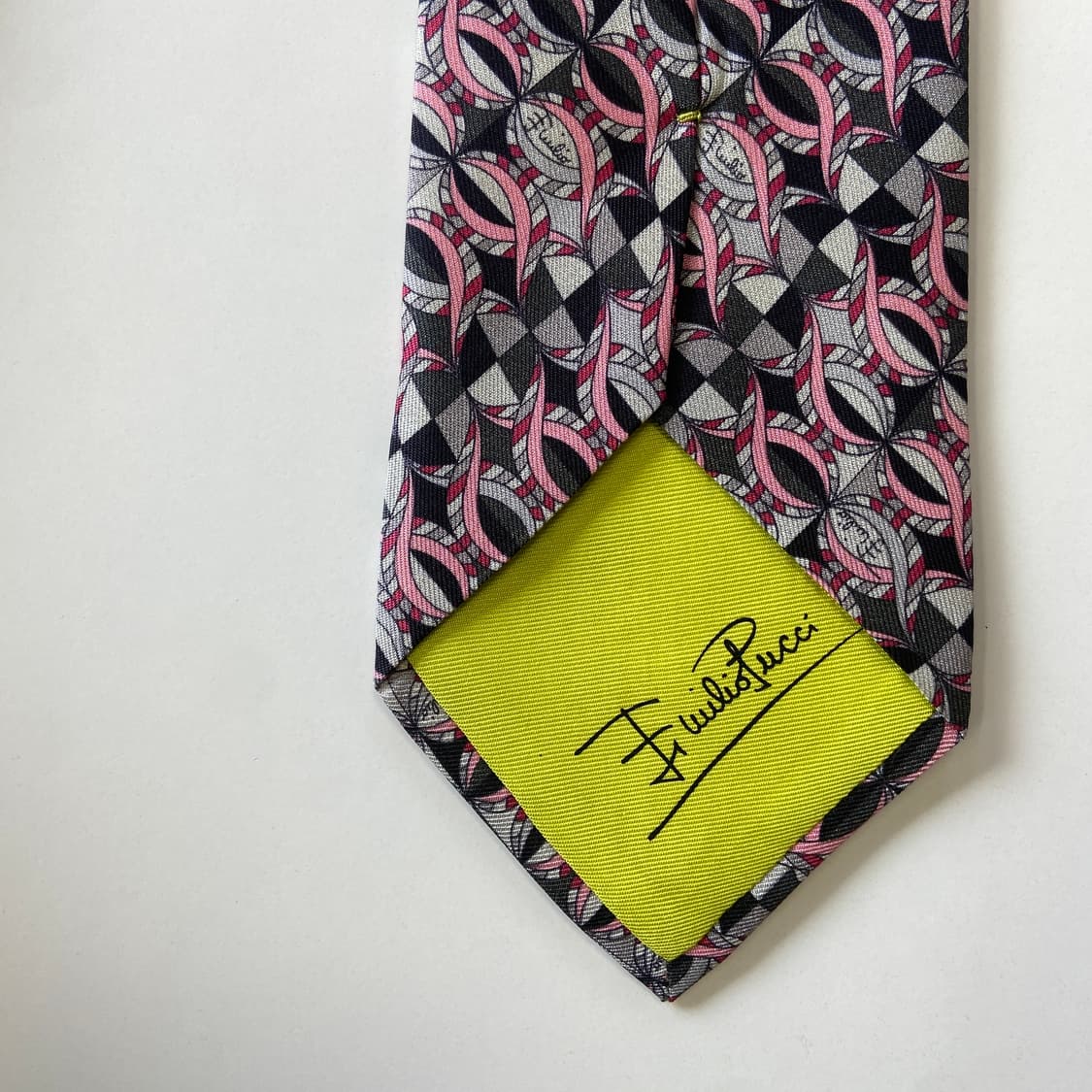 에밀리오푸치 (Emilio Pucci)명품정품넥타이8.3cm 상품이미지7