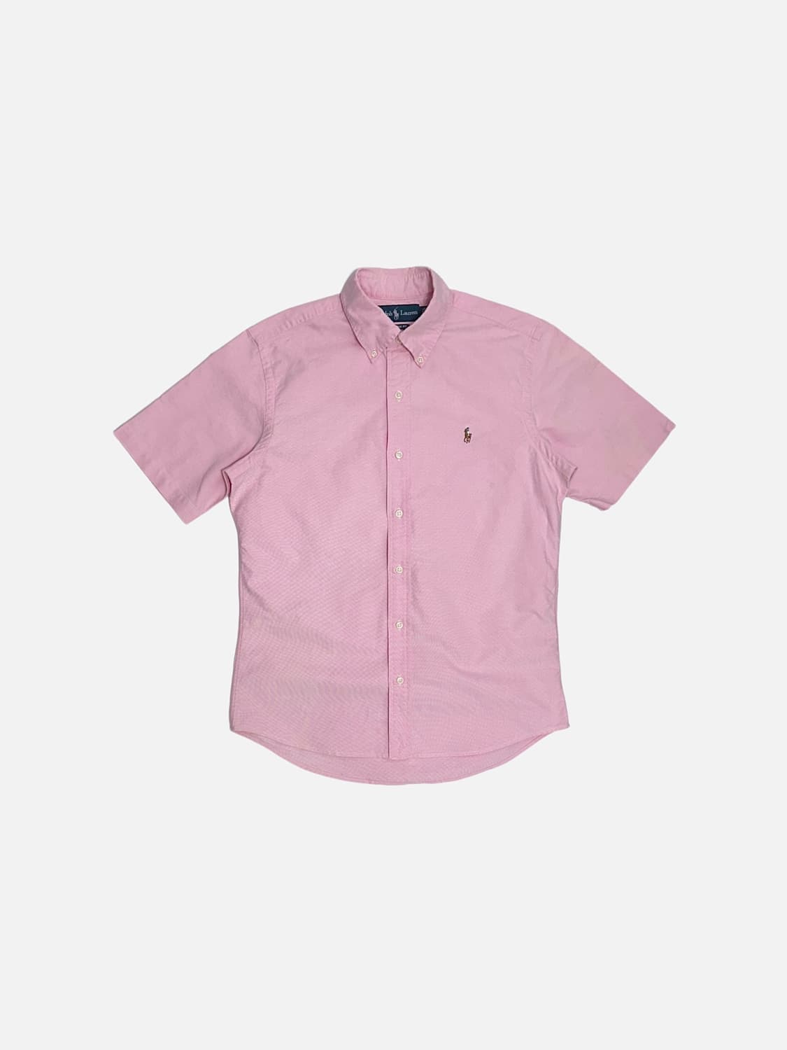 폴로랄프로렌 핑크 솔리드 반팔셔츠 상품이미지1