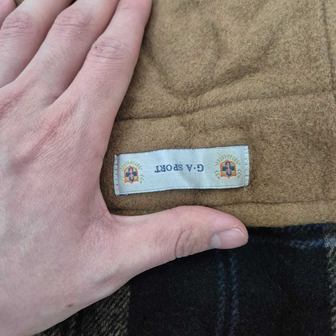 글로버올 G-A SPORT 모직 더플 떡볶이코트 100-170-180 상품이미지4