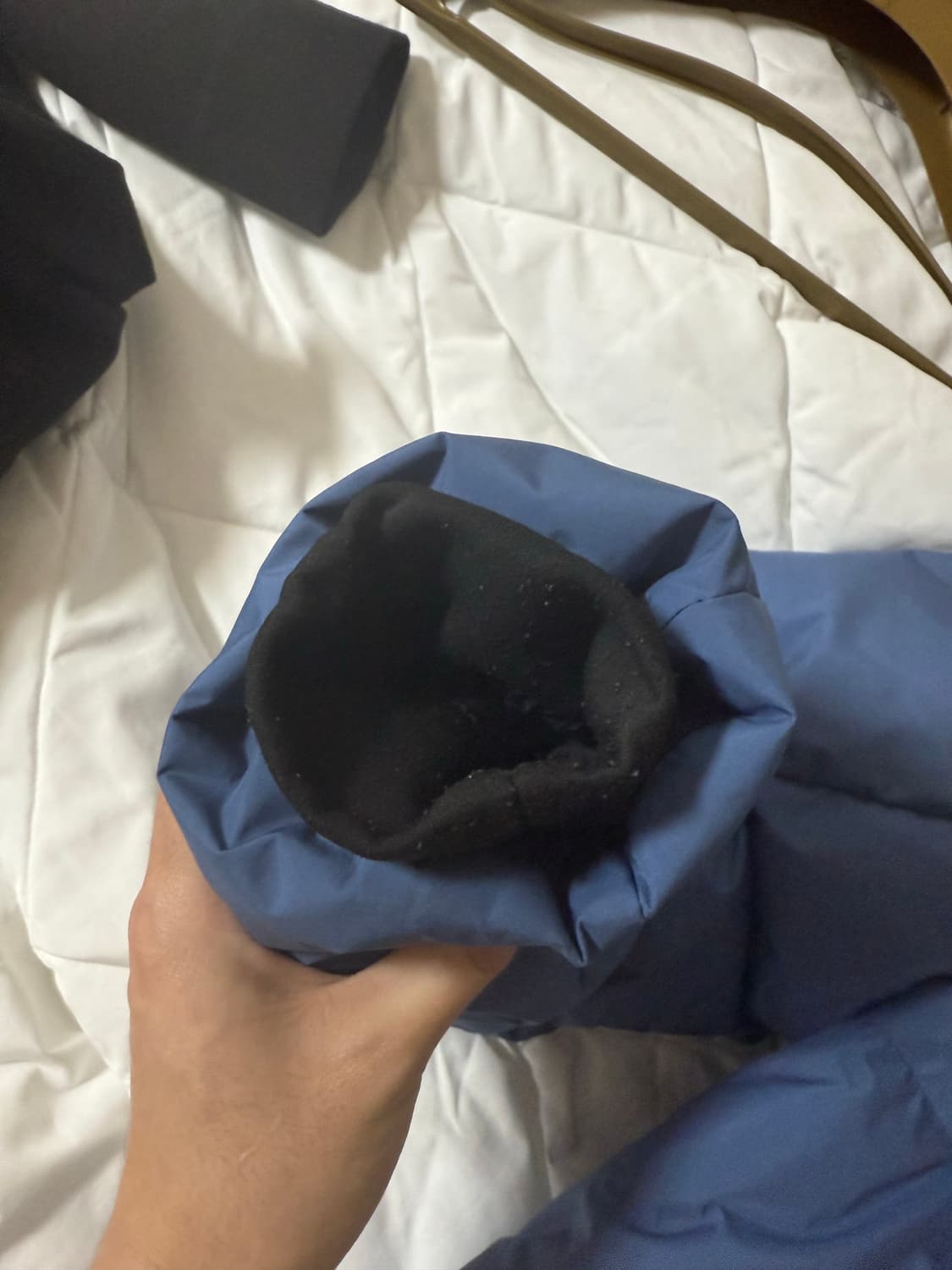 mlb 베이직 덕다운 숏패딩  상품이미지4