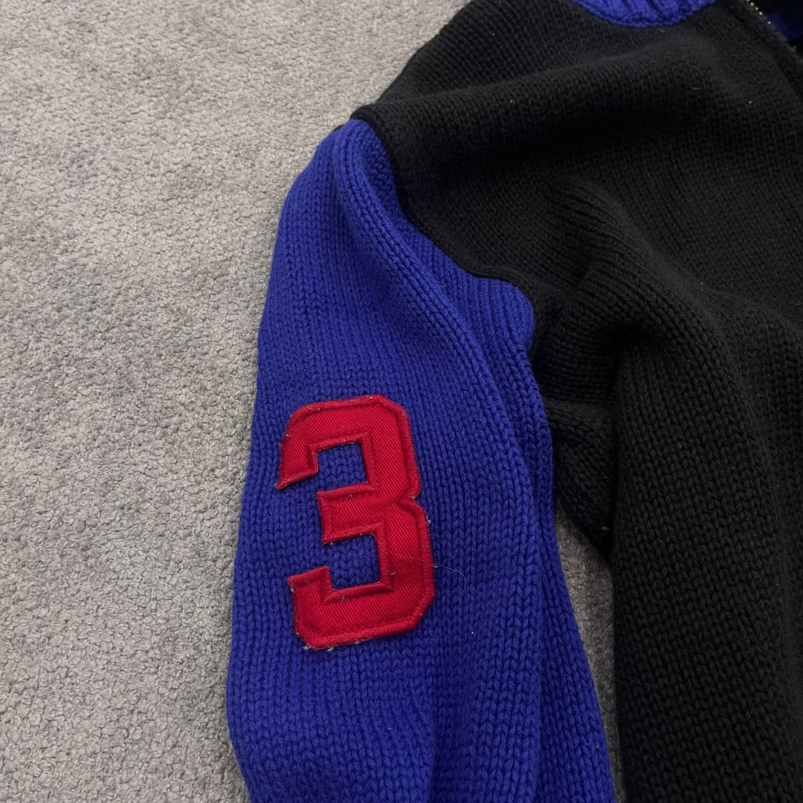 L 폴로 랄프로렌 걸즈 빅포니 하프집업니트 상품이미지3