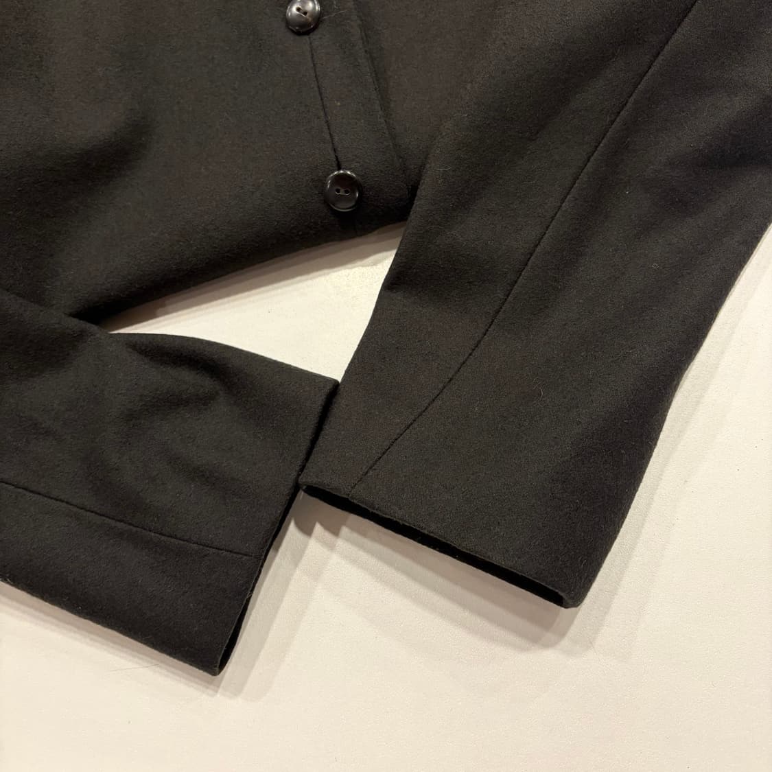 [38] JILSANDER 질샌더 블랙 빈티지 울 자켓 B467 상품이미지8