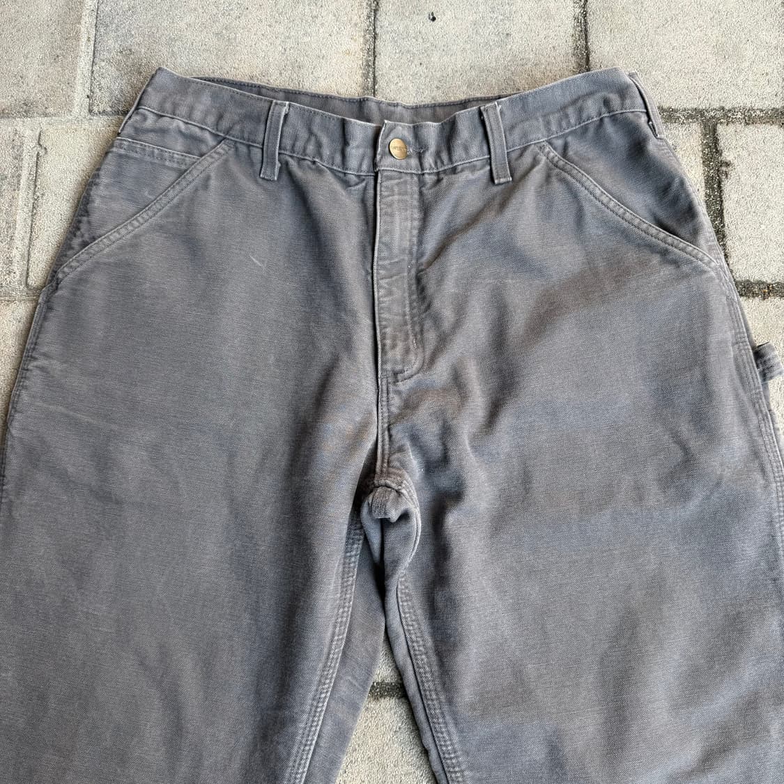 칼하트 B111 GVL 싱글니 카펜터 워크 팬츠 상품이미지3