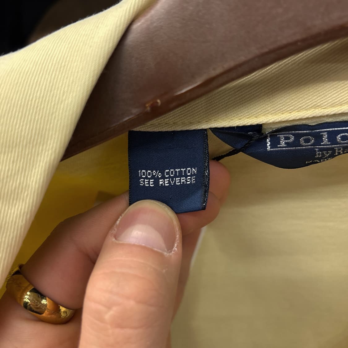 80s 폴로 랄프로렌 파스텔톤 코튼 스윙자켓 미국생산 올드YKK N686 상품이미지8