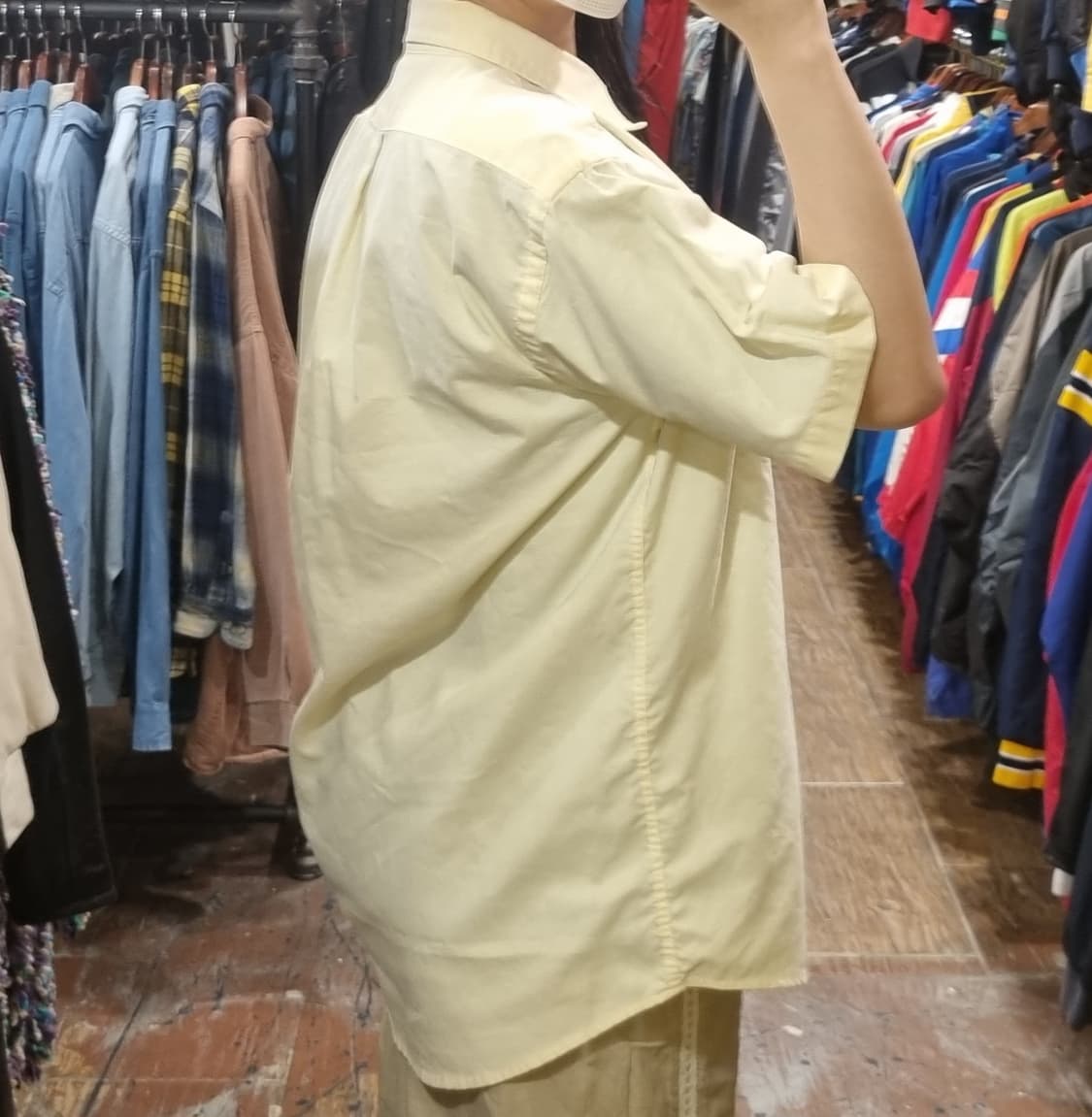 [Hi] 폴로 반팔 셔츠 옐로우 상품이미지6