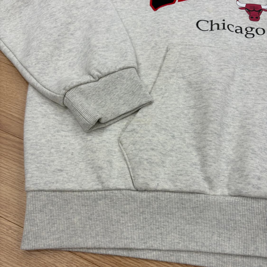 NBA 시카고 불스 후드티 그레이 XL 상품이미지2