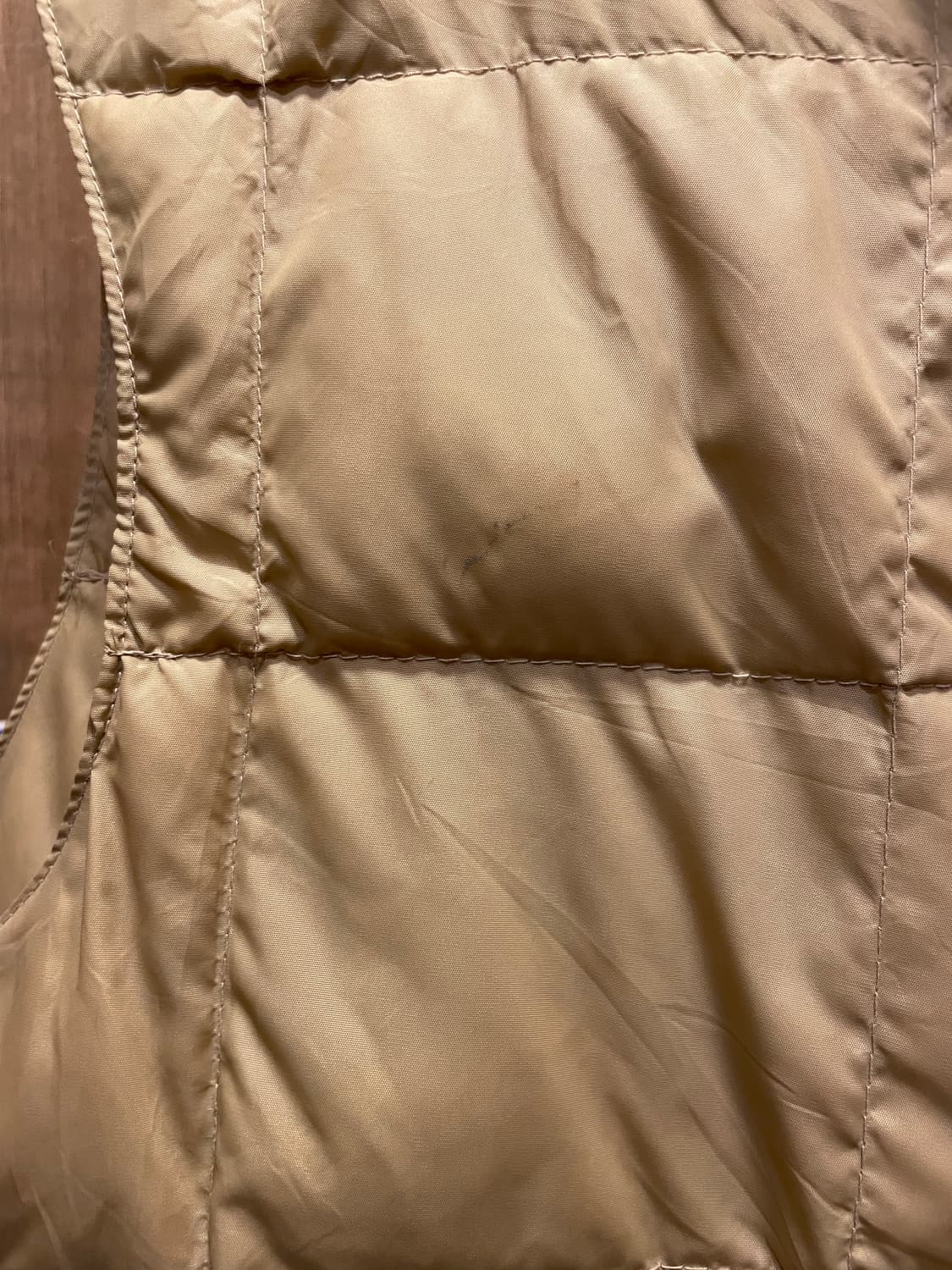 1970-80's Vintage Quilted Down Vest Made 상품이미지2