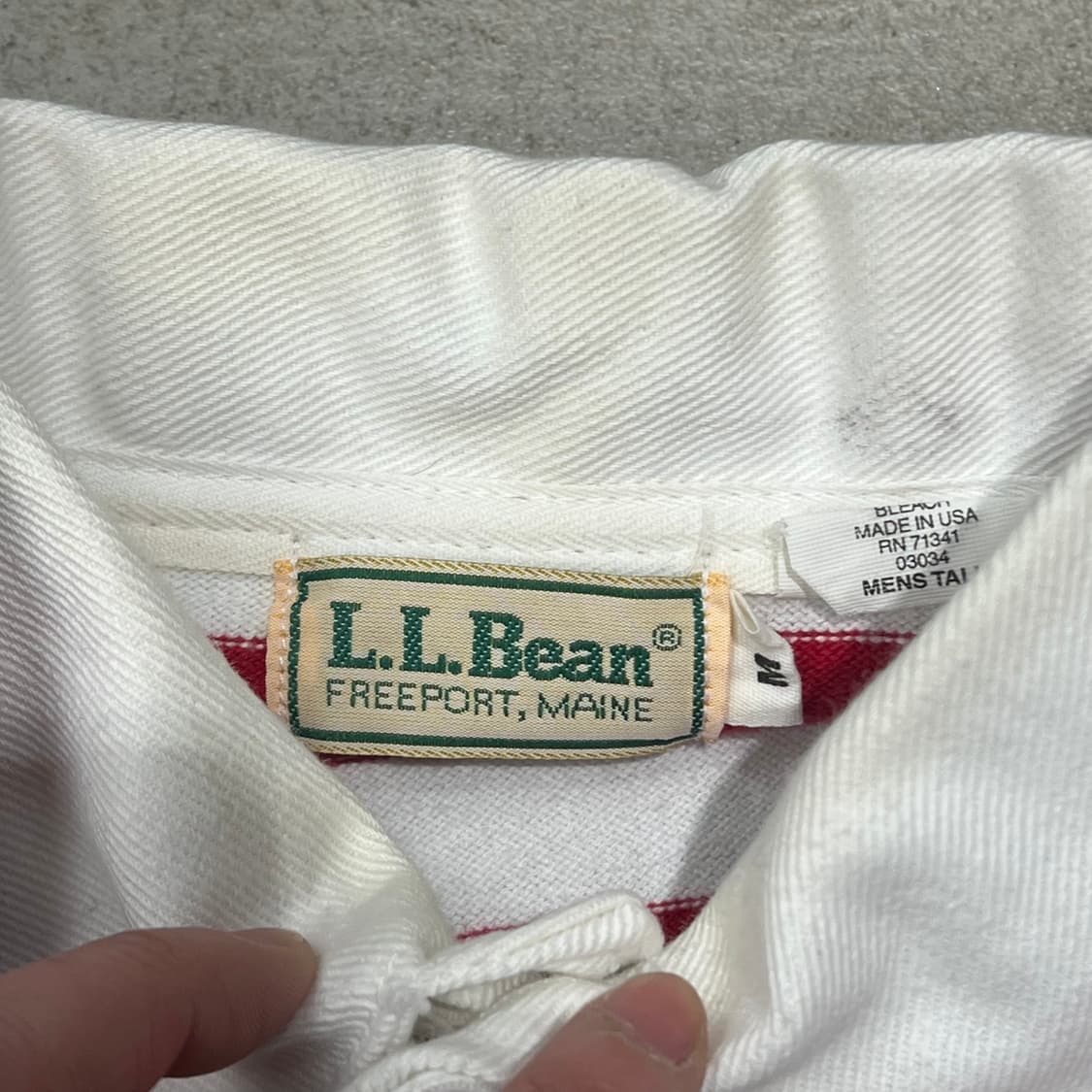 엘엘빈 스트라이프 럭비티 s10042 상품이미지5