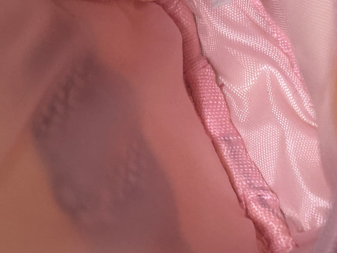 산리오 정품 헬로키티 퀼팅 파우치 세트 잡지부록 핑크 스카이블루 상품이미지6