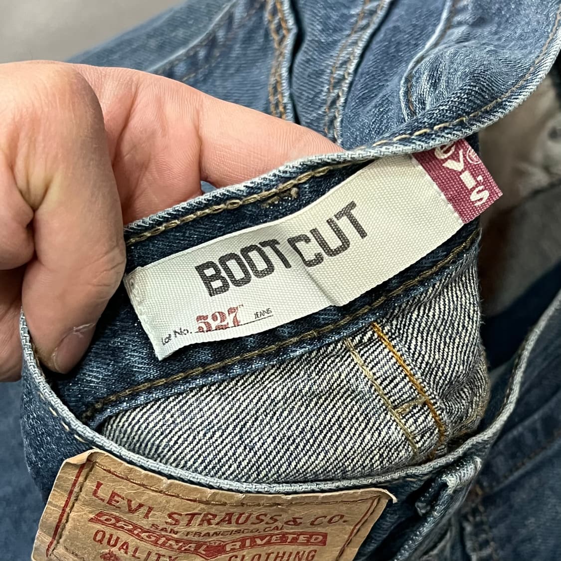  리바이스 527 데님 팬츠 y16374 상품이미지7