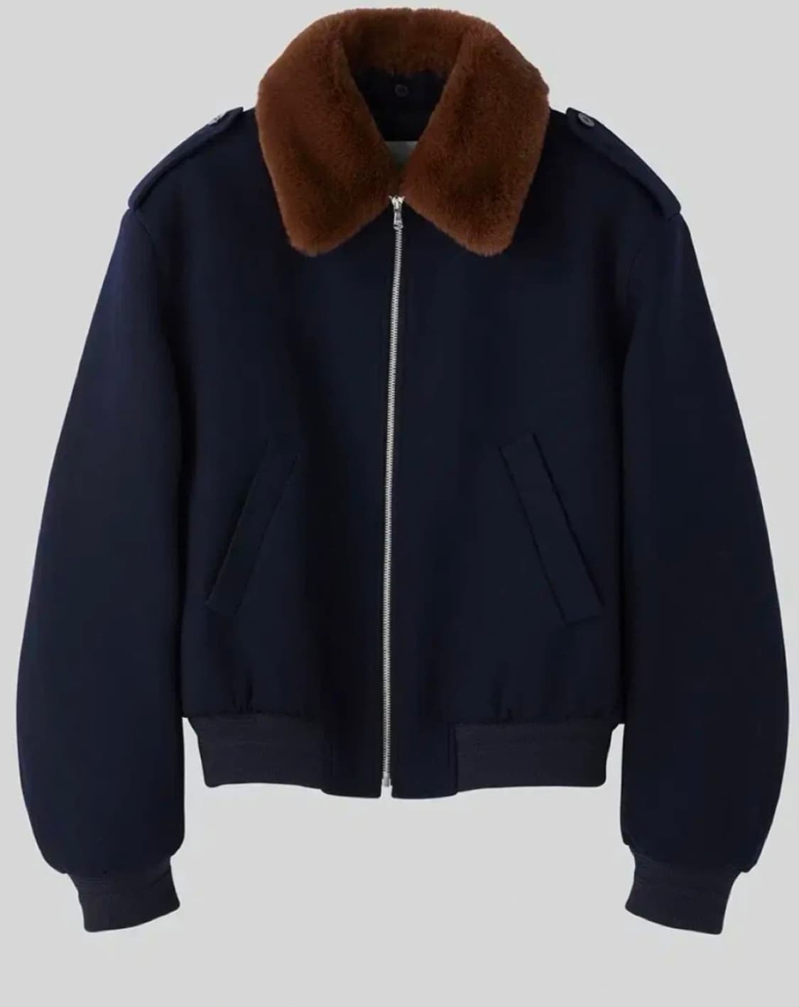 렉토 버진울 에폴렛 자켓 m 새상품 상품이미지3