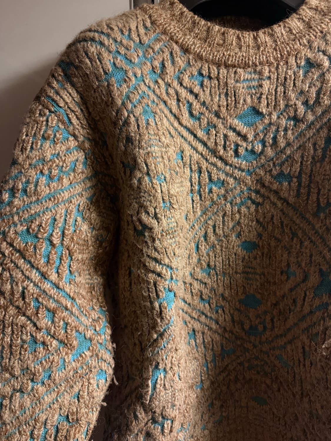 앤더슨벨 자카드 니트 L 상품이미지5