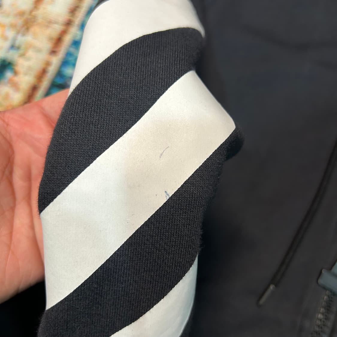 [2XL] ✨유일매물✨오프화이트X몽클레르 17ss 후드집업 상품이미지5