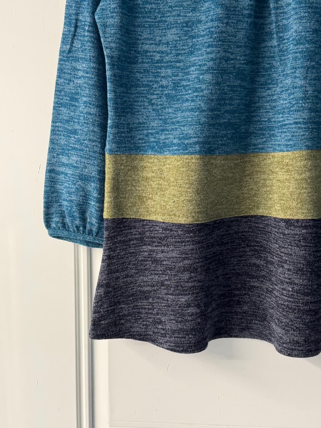 일본빈티지 모리 청록 롱니트 상품이미지5