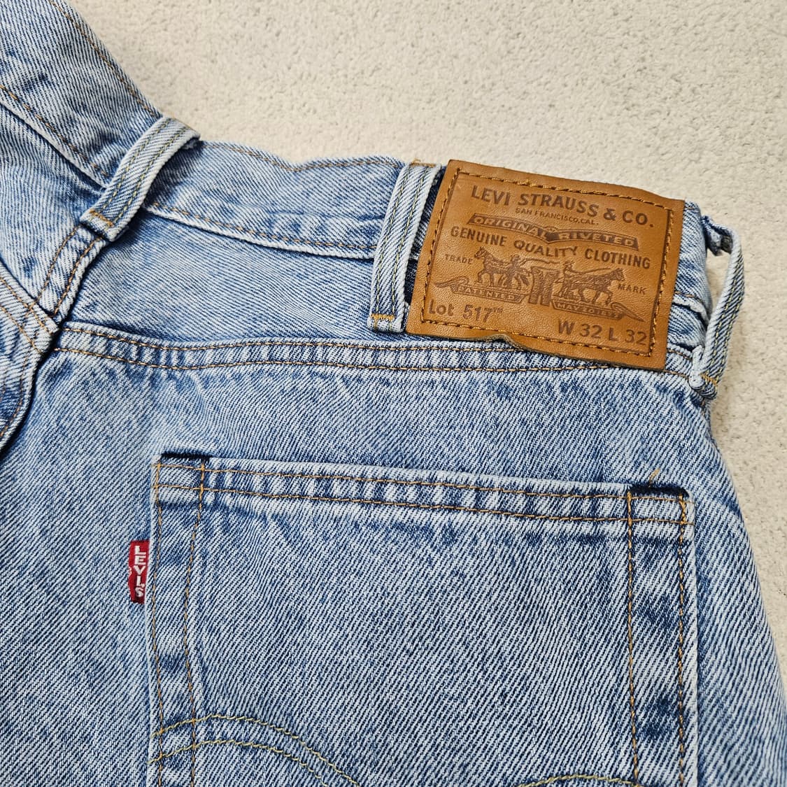 리바이스 517 데님 팬츠 32/32 상품이미지5