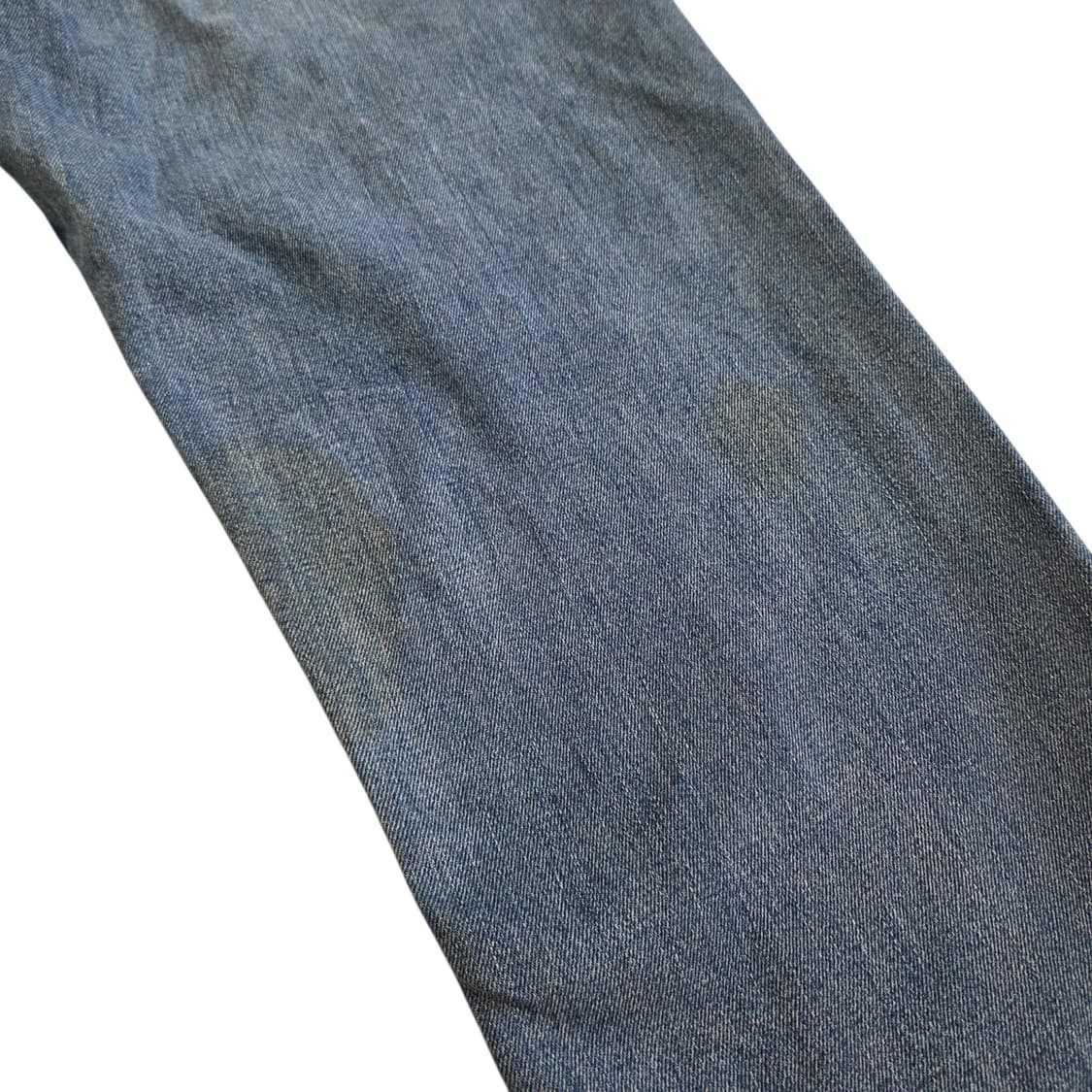 Levi's 리바이스 505 빈티지 스트레이트 워싱 데님 상품이미지4