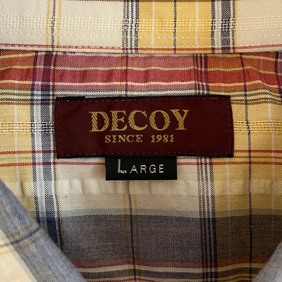 🐊 [DECOY] 빈티지 멀티 체크 버튼다운 셔츠 상품이미지7