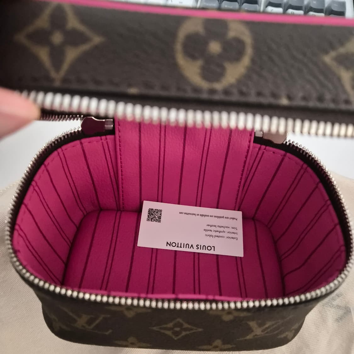 루이비통 니스 나노 새상품(청담 메종 구매) 상품이미지7