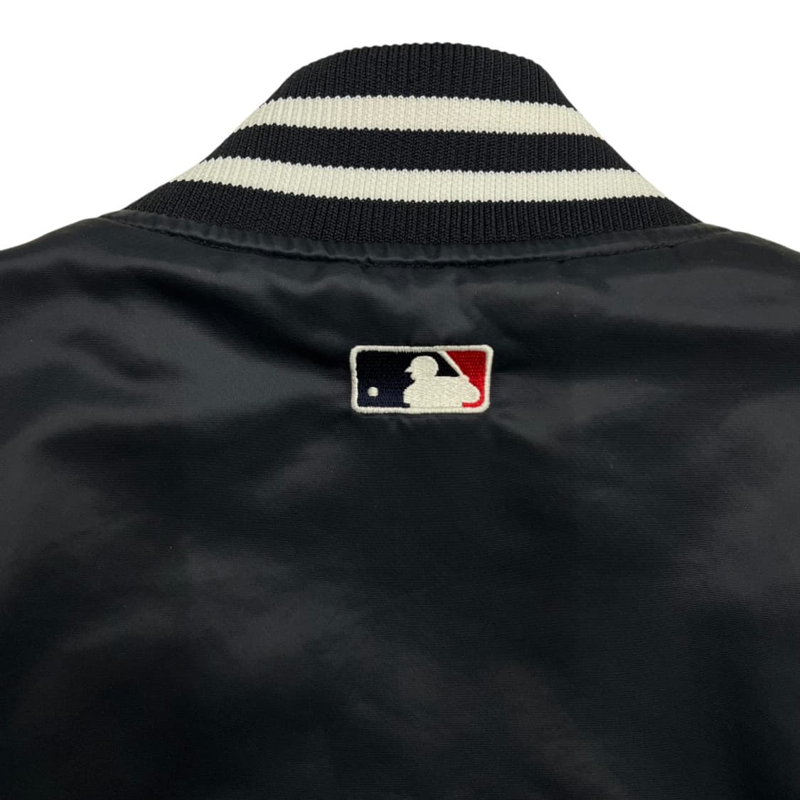 90's 마제스틱 네이비 양키즈 바시티 자켓 S 상품이미지8