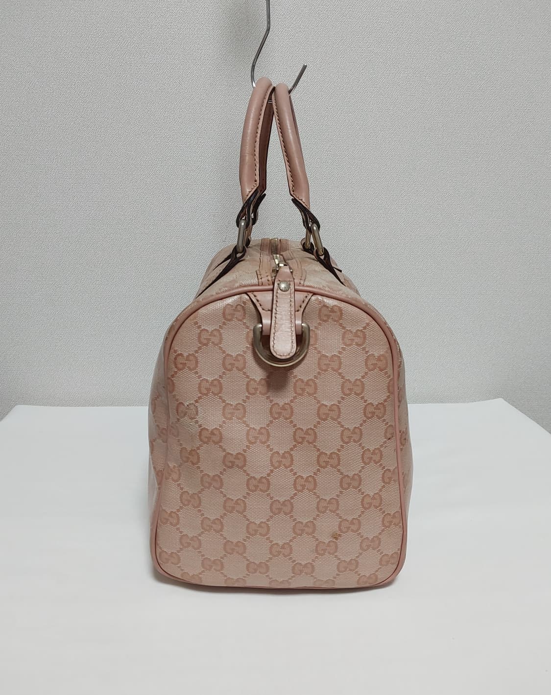 구찌 핑크 GG 크리스탈 보스턴백 (정품) 상품이미지6