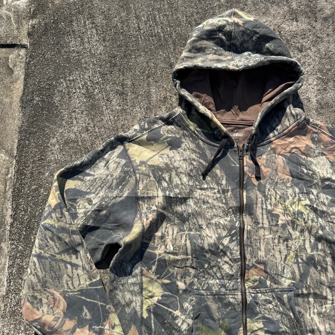 [L] Red Head 리얼트리패턴 후드집업 상품이미지3