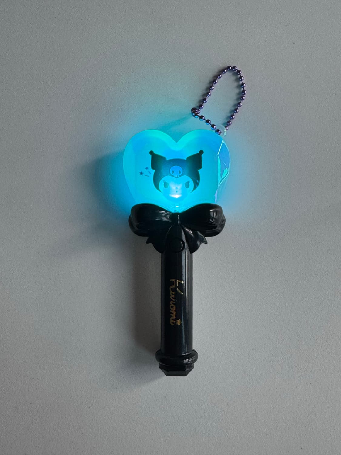 산리오 쿠로미 하트 LED 응원봉 키링 상품이미지7