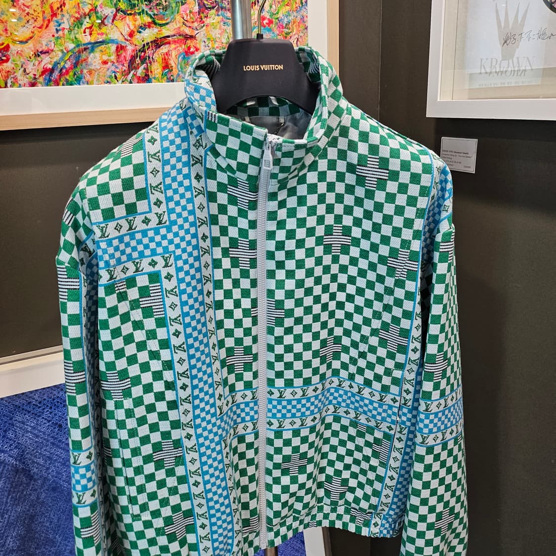 루이비통 다미에 시크  블루종 자켓 상품이미지2