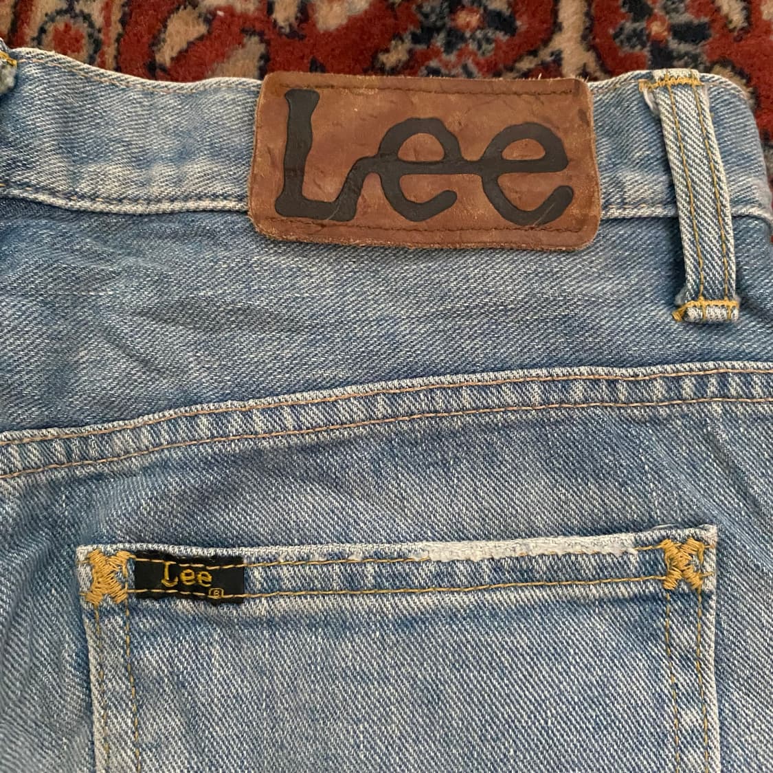 🌊Lee riders lady repaired Denim pants 상품이미지7