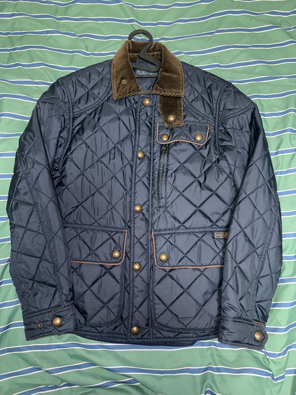 폴로 랄프로렌 코듀로이 퀄팅 자켓 S 상품이미지1