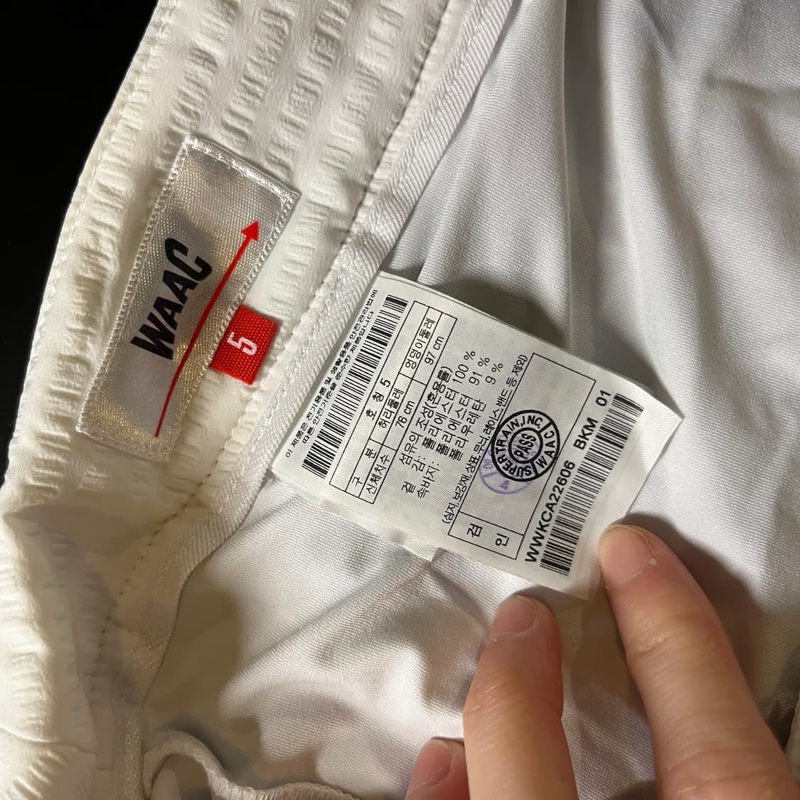 WAAC 반집업 바람막이 스커트 세트 상품이미지9