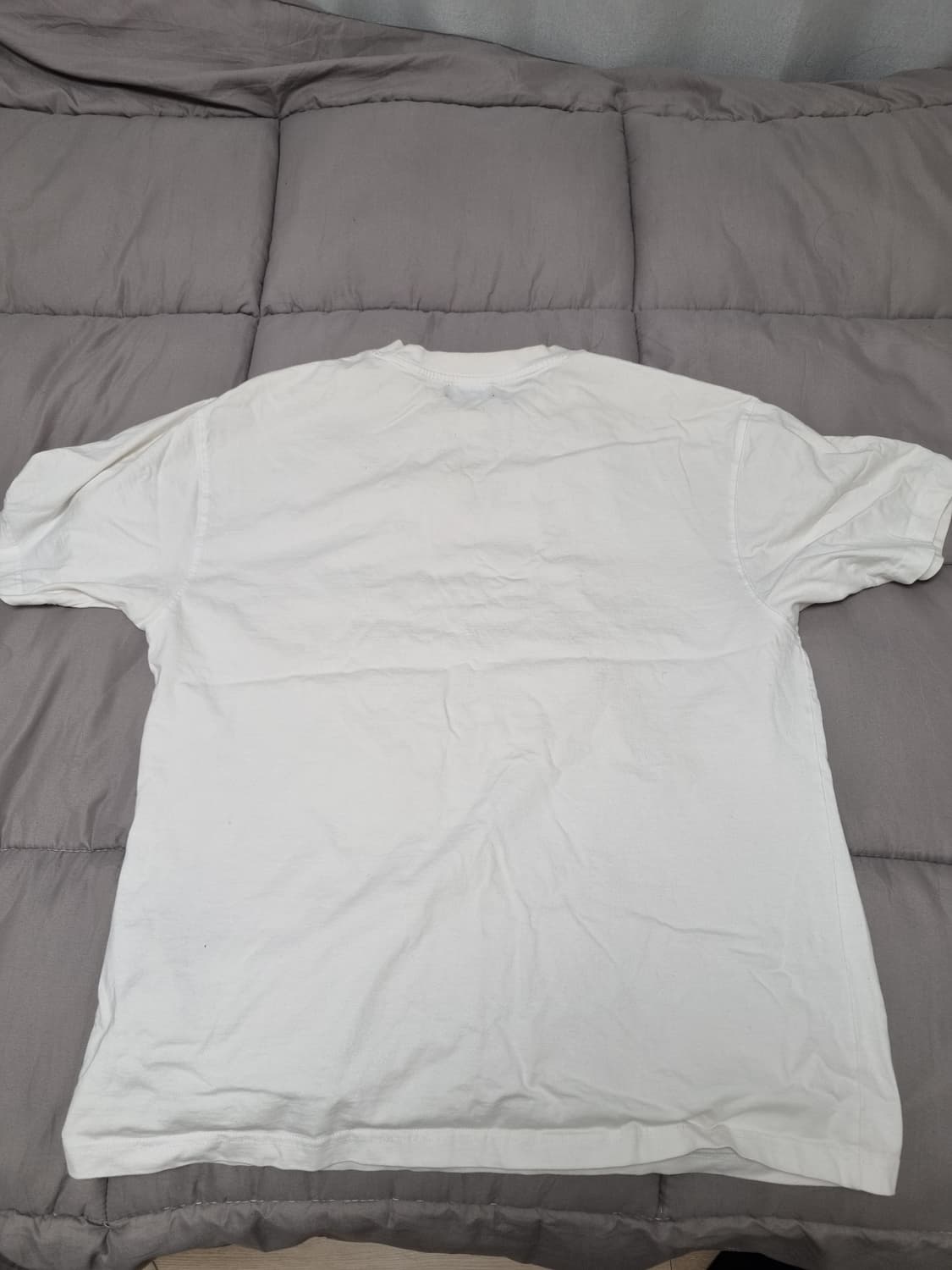 떠그클럽 TC베이직 티셔츠 화이트 (4) 상품이미지3