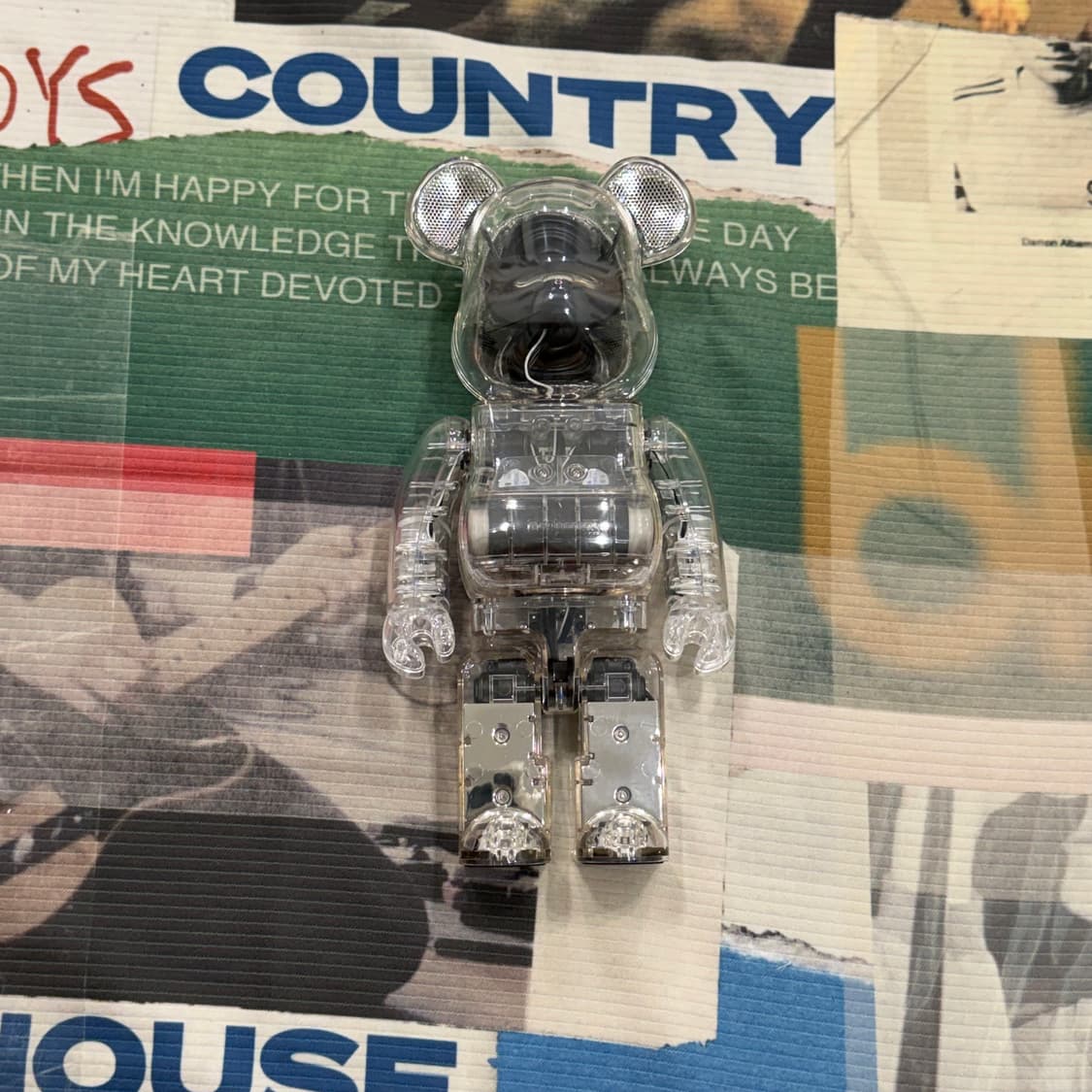 베어브릭 포터블 블루투스 스피커 400% 상품이미지3