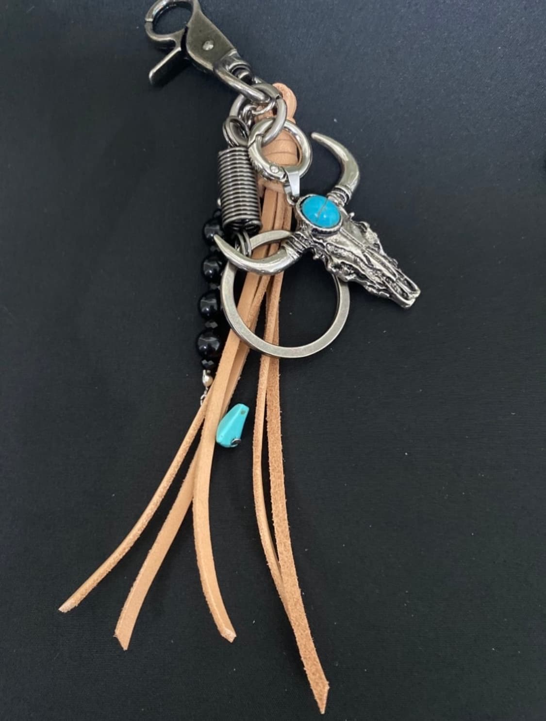 터키석 에스닉 키링 상품이미지1