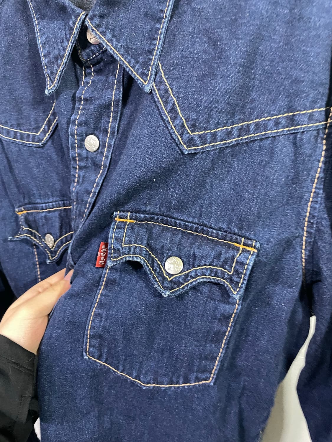 리바이스 type 1 타입원 웨스턴 셔츠 자켓 XL 105-110 상품이미지3