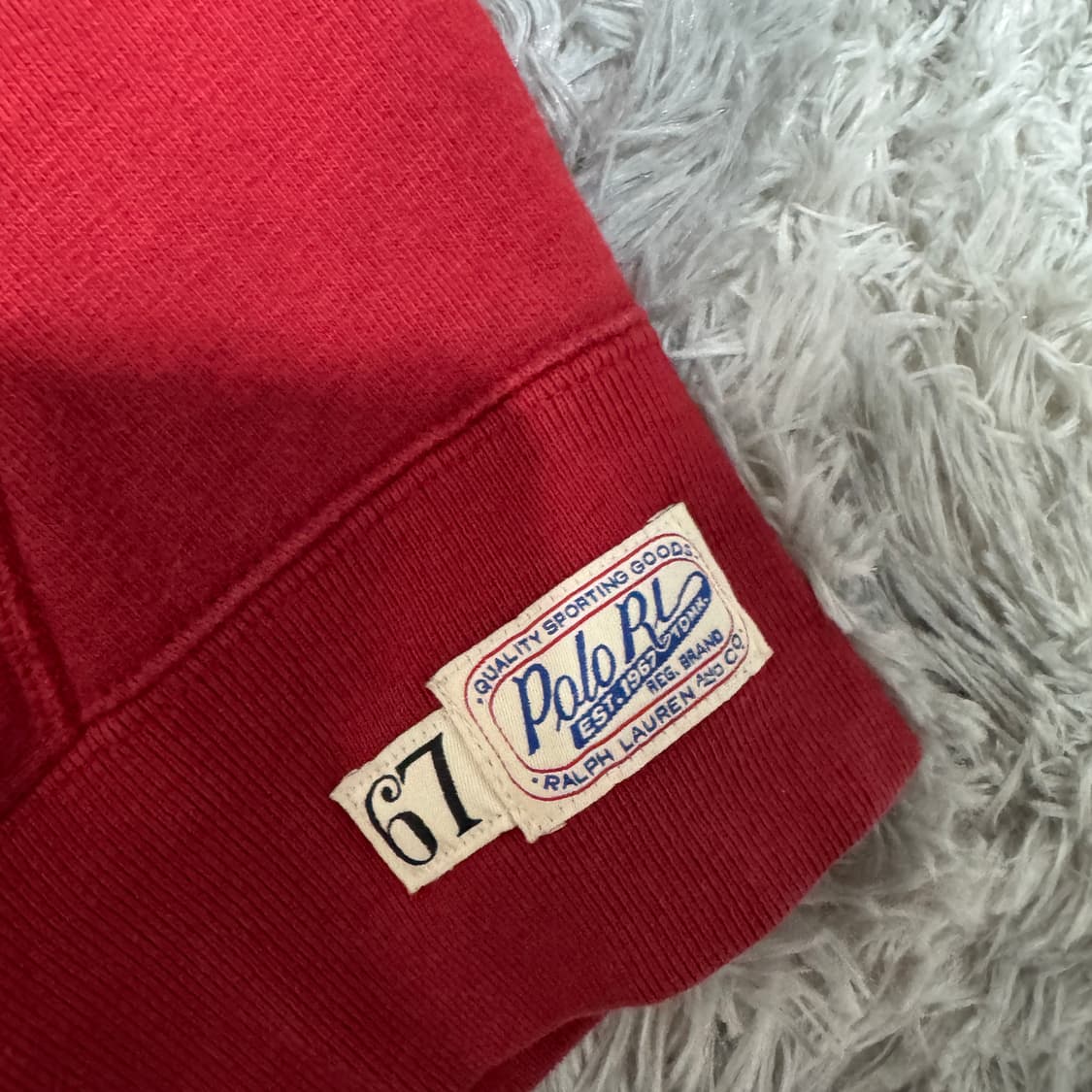 폴로 기모후드티 L사이즈  상품이미지4