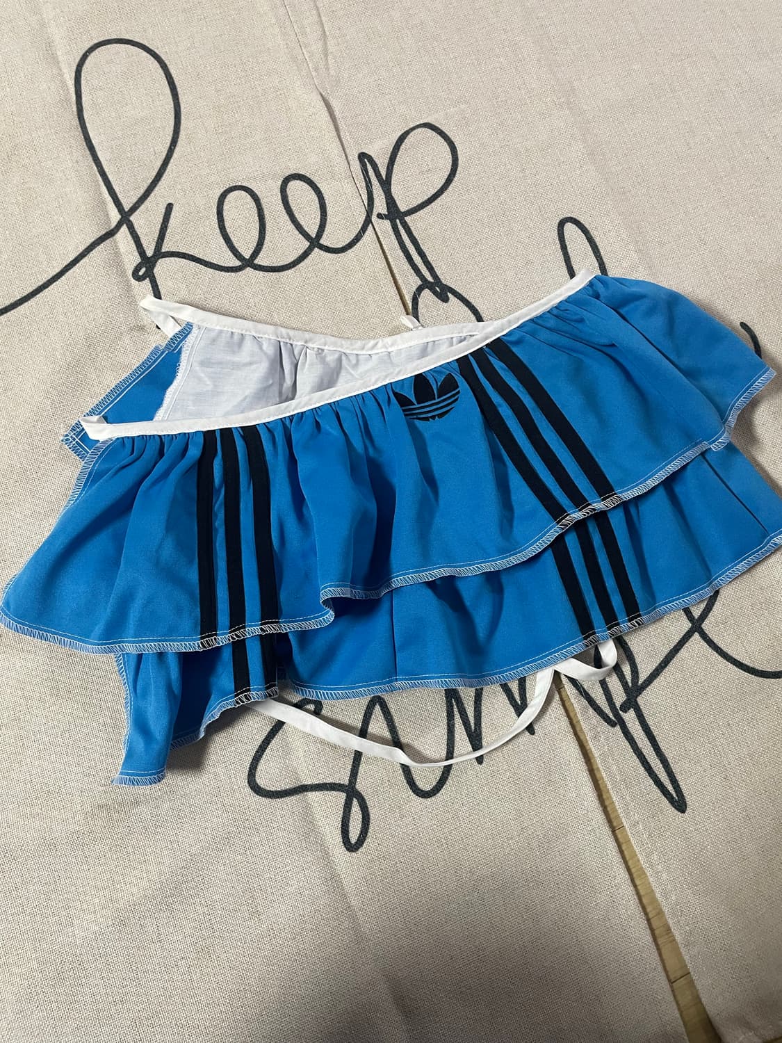 아디다스 재미삼아 빈티지커스텀 랩스커트 상품이미지1